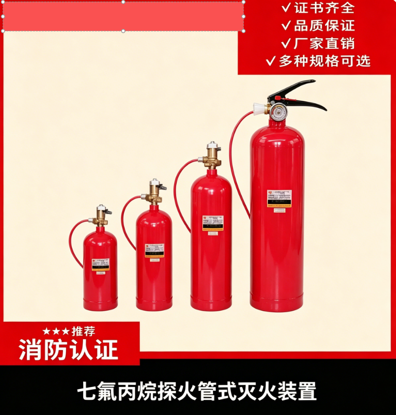 七氟丙烷探火管式滅火裝置